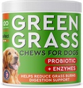 PAWFECTCHEW hond pee grashelper - gras behandeling voor hond urine - hond urine neutralizer voor gras Burn spots - hond pee gazon reparatie Treats met Probiotica - Made in USA - 120 Kauwen