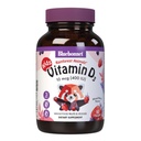 Bluebonnet Nutrition Rainforest Animalz Vitamin D3 400 IU Chewable Tablet, Soy, Dairy & Gluten-Free, Non-GMO, Kosher Certified, Vegetarian Friendly, Natural Mixed Berry Flavor, 90 Count