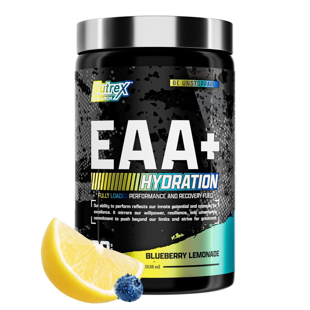 Recherche sur les nutriments Hydratation de l'EAA : AAE + BCAA Powder : récupération musculaire, résistance, construction musculaire, endurance : 8G Acides aminés essentiels + électrolytes : 30 portions