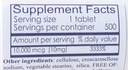 GezondNaturally Biotin 10.000 mcg (500 tabletten) voor haargroei, huid, sterke nagels, biotine 10mg