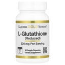 California Gold Nutrition L-Glutathione (Verminderd), 500 mg, 30 Veggie Capsules
