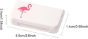 SagaSave Travel Pill Case 3 Compartments Portable Pill Case Stofdichte en Vocht-Proof Dagelijkse Pill Case Kleine pil Box voor Vitaminen, Visolie, Supplementen(Cactus)