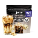 White Chocolate Mocha Protein Iced Coffee - Premium Whey Protein & Instant Iced Coffees - 100% Natural Cold Brew - Zero Artificial Flavors & Sweeteners, 80 mg Caffeine, No Added Sugar, 20 Servings