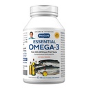 ANDREW LESSMAN Essential Omega-3 Orange - 60 Softgels - Ultra-Pure, High Potency Omega-3 Oils. Hoge DHA, geen maagklachten, geen lastpakken, geen kwik. Klein Makkelijk doorslikken Softgels