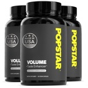 POPSTAR Labs Semen Volume Booster - Supplément pour la santé et la fertilité du sperme pour hommes - Doctor Formulé pour augmenter le volume de charge - Fabriqué aux États-Unis - Non-OGM, biologique, végétalien - 360 capsules - (3 mois d'approvisionnement)