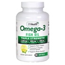 EffiHealth Omega-3 Visolie - Triple Strength 2500mg Visolie, 1200mg EPA, 600mg DHA - Ondersteunt Hearth Health, Hersengezondheid en Immuun Ondersteuning