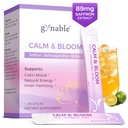 Gynable Saffron Supplement for Women, Daily Calm & Stress Support Drink Mix, 89mg Saffron Extract + Ashwagandha, L-Theanine & Magnesium, Helps You Unwind & Feel More Balanced, 20 Stick Packs, Lime