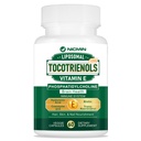 1200MG Tocotriénols de vitamine E Tocotriénols Liposomiques Tocotriénols Supplément avec Phosphatidylcholine, 95% Delta-tocotriénols et 5% Gamma-tocotriénols, haute absorption pour le cœur, fonction cérébrale 60 Capsules