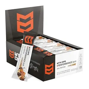 MTN OPS Barres protéinées caramel, haute protéine avec lactosérum isolate et lactosérum et collagène, faible teneur en sucre, sans gluten, 10 nombre