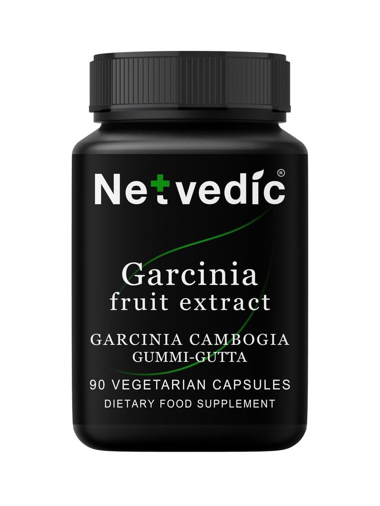 Garcinia Cambogia Fruit Extract Capsules | 90 Veg Caps 400mg | Natural Healthy Lipid Metabolism, Detox, Energy & Immune Support | Non-GMO Gluten Free | Ayurvedic Supplement | 45 Days Supply