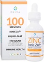 Eniva Liquid Zink Supplement Ultra Geconcentreerde Zink Drops voor Immune Health 1.7 oz