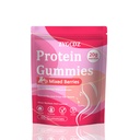 Protein Gummies, 20g Protein per Serving, Supports Healthy Hair Skin Nails & Energy, Zero Sugar Vegan Protein Supplement for Women and Men, Mixed Berries Flavor, 60 Gummies (1)