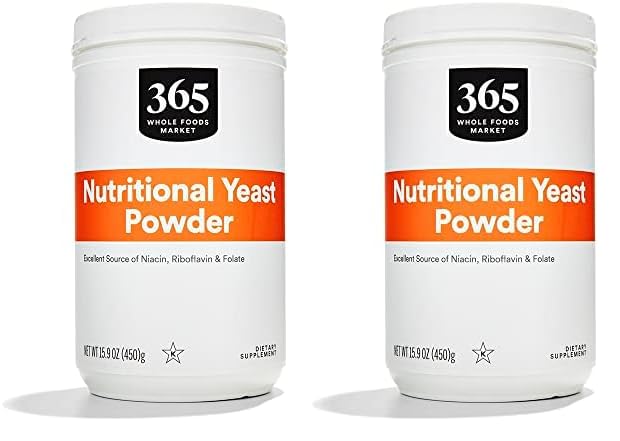 365 par le marché des aliments entiers, Levure nutritionnelle, 15.9 Ounce (paquet de 2)