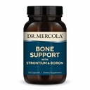 Dr. Mercola Bone Support with Strontium & Boron - Supports Bone Strength - Silica, Manganese & Trace Minerals - Non-GMO, Gluten-Free & Soy-Free - 60 Capsules (30 Servings)