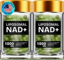 Liposomal NAD Supplement for Women w/Noni | 5-in-1 NAD Resveratrol Supplement w/Berberine & Quercetin | Pure NMN Powder Alternative | Supports Anti Aging & NAD+ Levels | 120 caps - 2 Packs