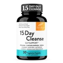 Sandhu's 15 Day Gut Cleanse Colon Detox pour les femmes et les hommes Supporte Colon Cleansing & Digestive Health (Senna, Cascara Sagrada, Psyllium Husk & Probiotics) 30 Capsules Complément alimentaire, 15 Jours d'approvisionnement