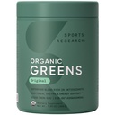 Sportonderzoek® Organic Greens Superfood Powder w/Spirulina & Chlorella, Adaptogens, Enzymes, Probiotica & 8 VIT Bs for Gut & Mood Support* - Vegan, Sugar-Free & Low-Cal Original 20 Servers