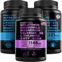 MEDCHOICE Slaap Melatonine (90ct) en Nootrope Hersenen (120ct) Supplement Bundle - Wellness Duo voor Slaap, Hersenen, Focus, & Mood Support - Veganistisch, Niet-GMO, Glutenvrij