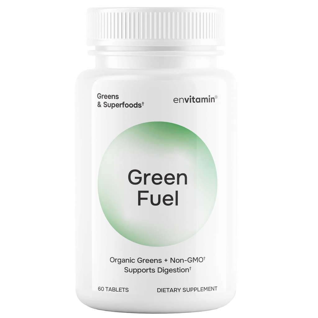 Green Fuel Organic Greens Tablets - Biologische Groenen, Fruit en Plantaardige Blend