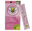 Hubby Bee Premium Collagen Booster Mix - 50,000 MG Korean Hydrolyzed Marine Collagen with Japanese L-Glutathione & Apple Stem Cells - 10 Sachets (18g Each) (180g, Calamansi & Green Tea)