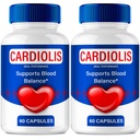 Cardiolis Capsules, Premium Cardiolis Advanced Blood Formula Supplement Pills - Maximum Strength, All Natural Healthy Circulation & Stable Levels, Cardio Lis Health Reviews (2 Pack)