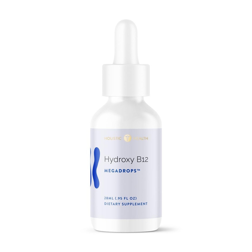 Holistische gezondheid Hydroxy B12 MegaDropsTM 28ML (.95 FL oz)