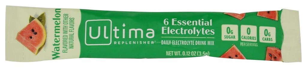 ULTIMA REPLENISHER Watermelon Electrolyte Drink Mix Sgl, 1 OZ