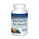 Herbes Planétaires Cheval Châtaigne Vein Strength 705mg, soutient l'intégrité des veines et des capillaires 90 capsules