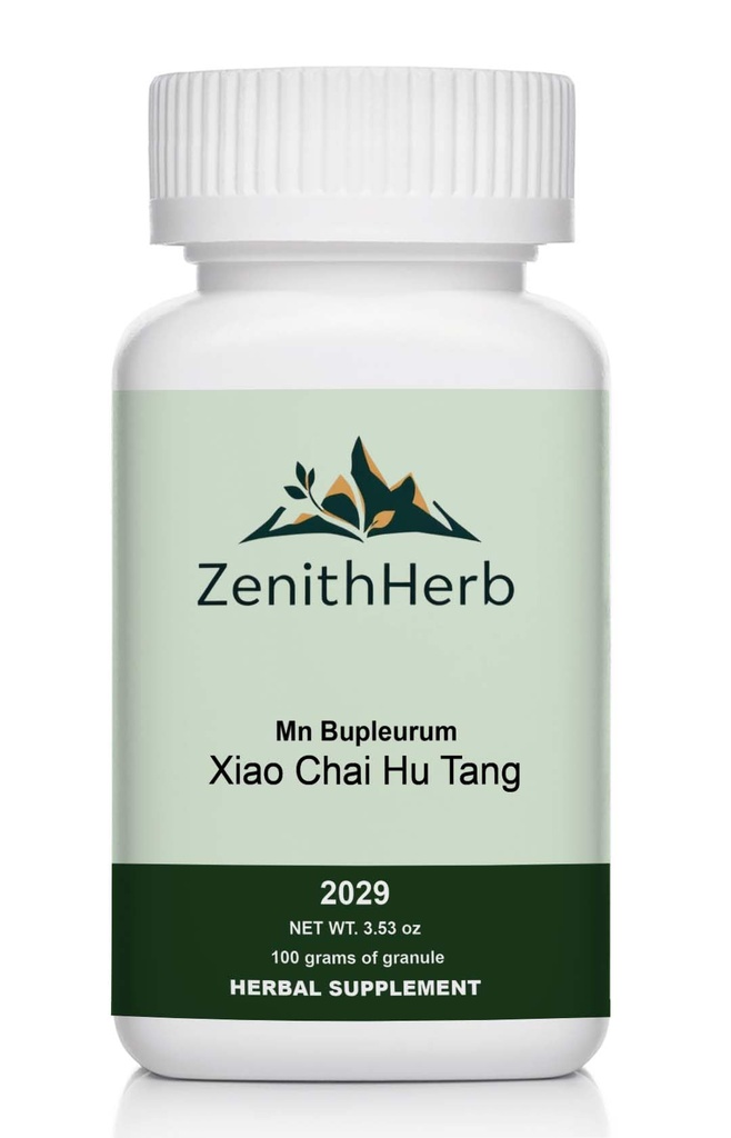 ZenithHerb-Minor Bupleurum/Xiao Chai Hu Tang, Herbal Formula Granules, Traditional Chinese Herbal Blend for Digestive & Liver Support, 100 Grams/Bottle