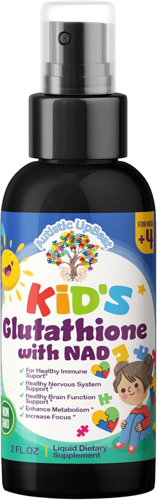 Autistic UpBeat: Kid's Glutathion met NAD Spray 