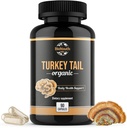 Biologische Turkije staart Paddestoelen Capsules Fruitlichaam Extracten GG & Allergenen-Free, Coriolus Versicolor Dagelijkse Kruiden, 90 Capsules