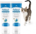 L-Lysine Gel voor katten (5oz) Ondersteunt Immune, Respiratory, en Eye Health. Eases niezen, Runny Neus en Watery Eyes. Lekkere zalm smaak - Made in The USA (2 Pack)