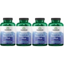 Swanson Prostate Plus - Natural Supplement for Men Promoting Healthy Urinary Tract Flow & Frequency - Ondersteuning van de algemene prostaat gezondheid - (180 Veggie Capsules) 4 Pack