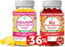 Lunakai Collageen & Biotin Gummies Bundle - Vitaminen voor haar, huid en jeugdige verschijning - Non-GMO Anti Aging Proteïne Supplementen voor mannen en vrouwen - 30 dagen levering
