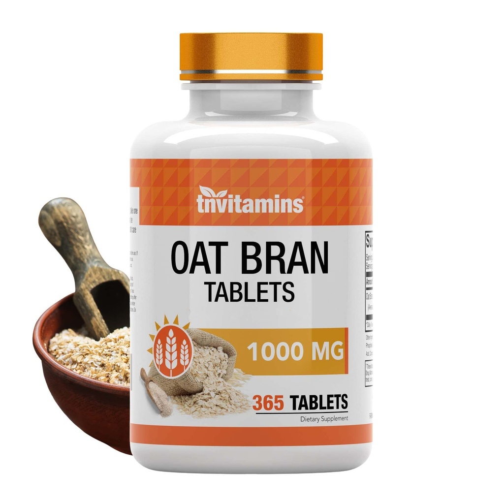 tnvitaminen Haver Bran Tabletten 365 tabletten x 1.000 MG per tablet 