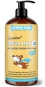 Wonder Paws Fish Oil for Dogs - Omega 3 for Dogs from Alaska Salmon, Cod & Krill Oil - EPA DHA Fatty Acids - Less Shedding & Jeuk - Skin, Joint, Immune & Heart Health - Liquid Supplement (32 oz)