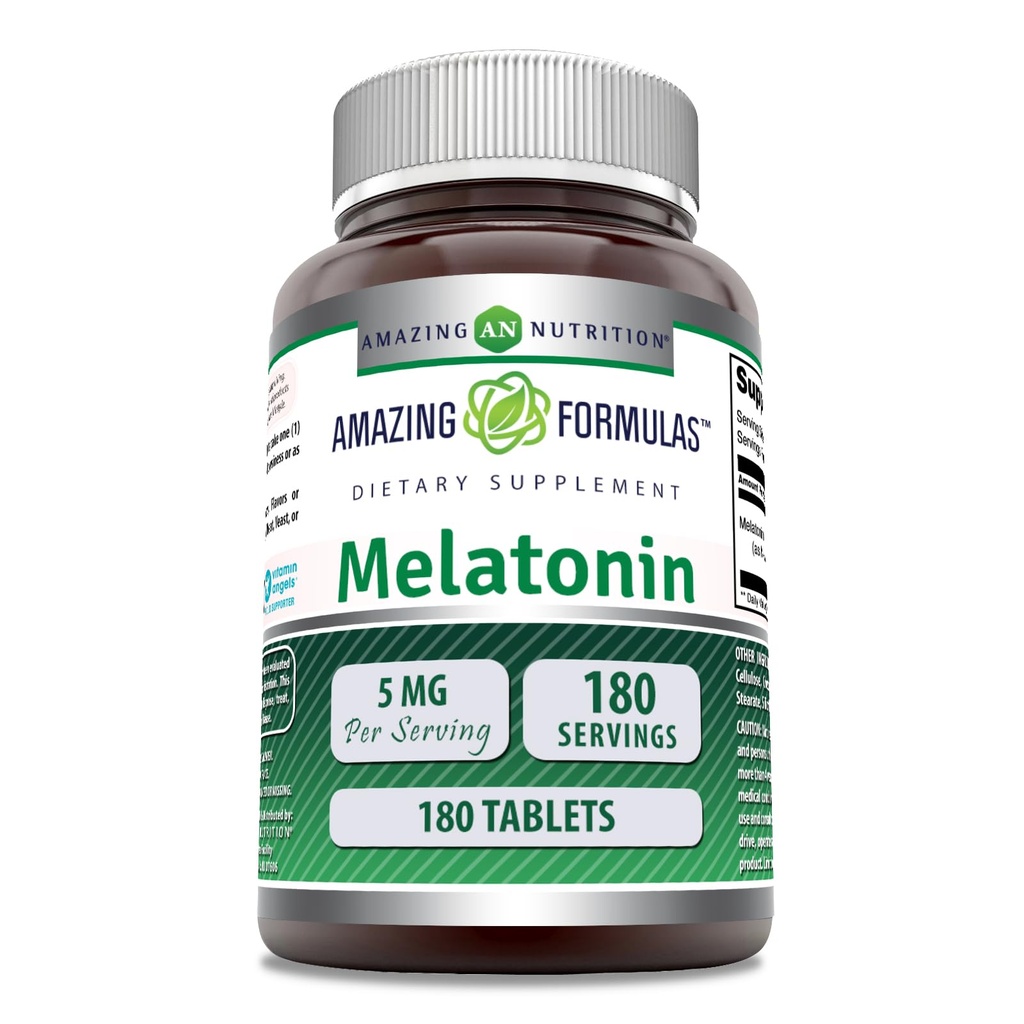 Verbazingwekkende Formules Melatonine Supplement 