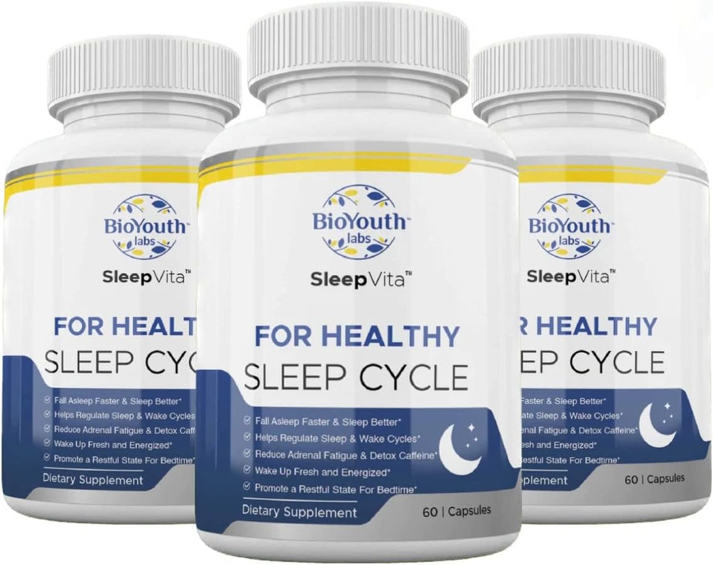 SleepVitaTM Natural Sleep Supplement