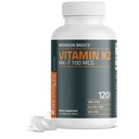 Bronson Vitamine K2 MK-7 100 MCG, K2 als MK7 Menachinon, Bone Support Non-GMO, 120 tabletten