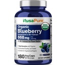 NusaPure Blueberry Concentrate 20.000mg - 180 Veggie Powder caps (Extract 30:1, 100% Vegetarisch, Non-GMO)