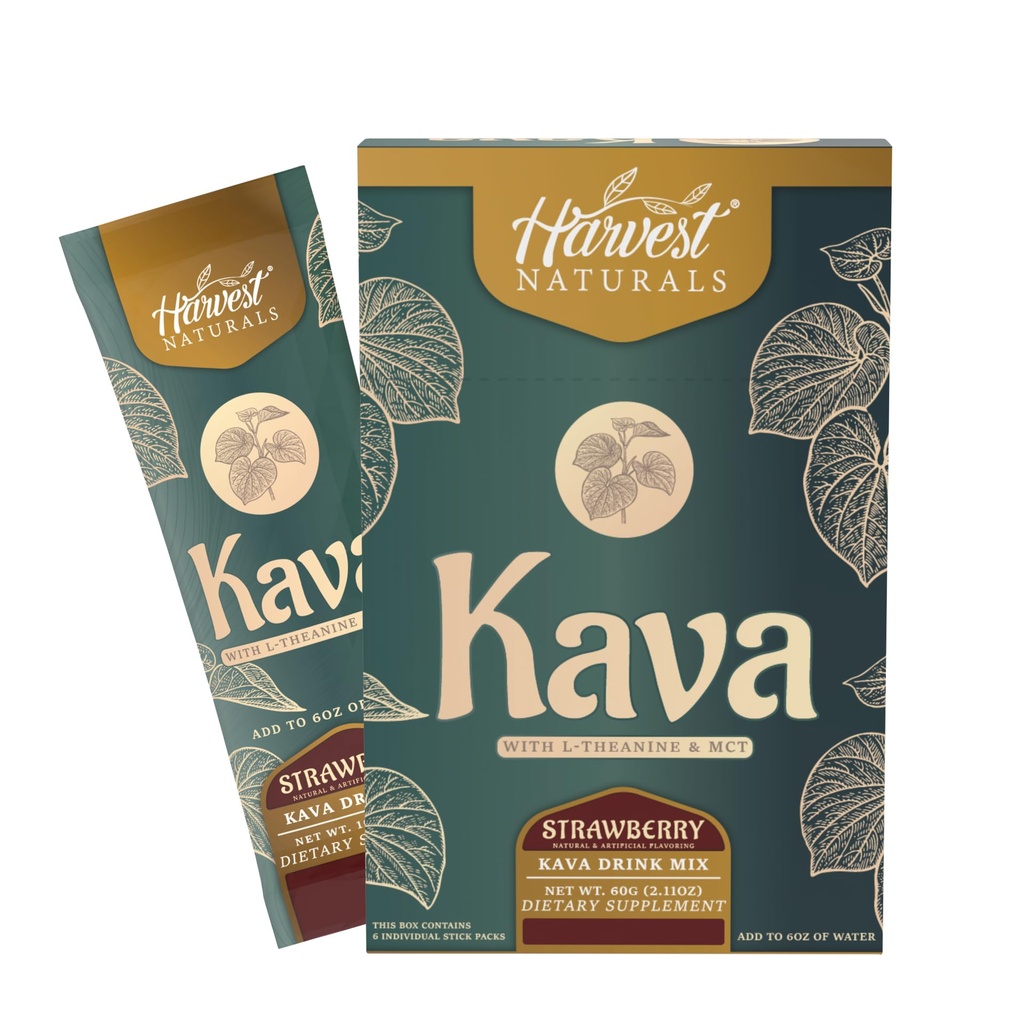 Kava Extract met L-Theanine & MCT Drink Mix 