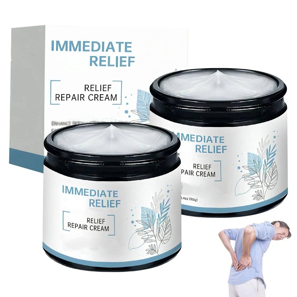 Magnesium Cream, 2025 New Upgraded Magnesium Gel for Back, Neck, Hands, Knees-50g (2 Bottle)