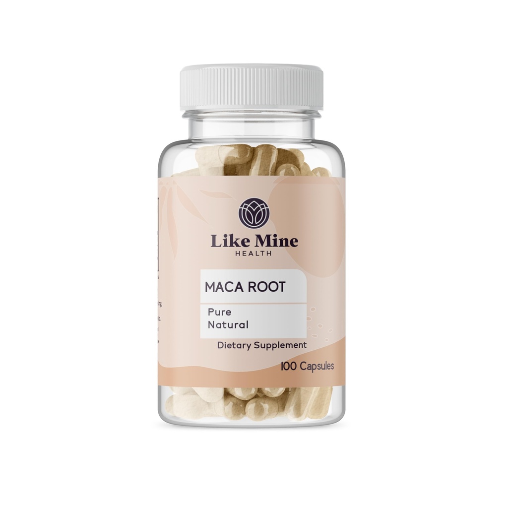 Net als mijn Maca Root (100 capsules) Pure, Geen Fillers, Enkele Ingrediënt