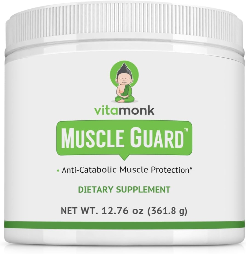 VitaMonk Muscle Builder met HMB, EAA's, Vitamine D, Magnesium - Muscle Building Supplements, Muscle Gainer, Muscle Supplement, Supplementen voor Spiergroei