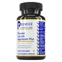 Premier Research Labs Calcium Magnesium Plus - Calcium Magnesium Supplement, Calcium Supplement for Bone Health, with Mushroom Complex - Reishi & Lions Mane - 90 Vegetarian Capsules