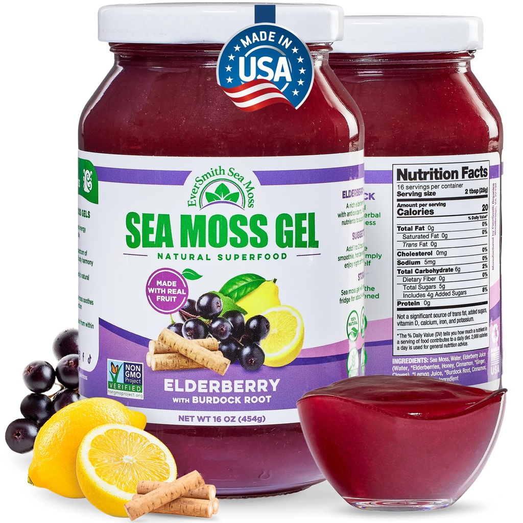 Wildcrafted Irish Sea Moss Gel 