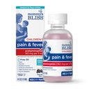 Mama's gelukzaligheid Kinderen pijn en koorts Reducer, Kinderen Acetaminophen, Dye Free, Heerlijke gemengde Berry smaak, Leeftijden 2 +, 4 Fluid Ounces