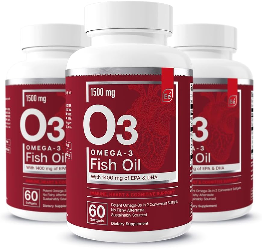 Essentiële elementen Omega-3 Visoliesupplement met EPA & DHA 