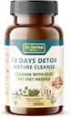10 jours Detox Nettoyez naturel avec la facilité Aucun régime nécessaire (60 mini softgels)