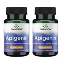 Swanson Apigenin-Bioflavonoid Supplement Natuurlijke Prostaat Support-Metabolisme & Zenuwgezondheid Ondersteuning-Kan slaap en ontspanning 90 Caps, 50mg Elke 2 Pack